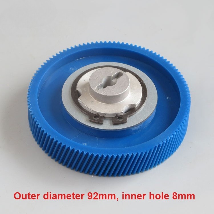 Milling Machine Part 92mm Gear & Hub For ALSGS AL-310S Servo Power Feed Model