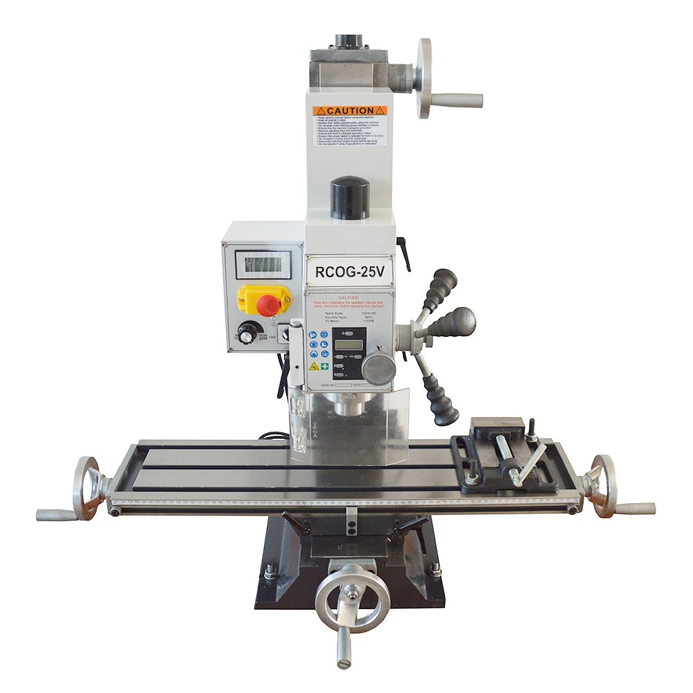 1100W TECHTONGDA® Brushless Motor Milling and Drilling Machine 110V DIY Lathe