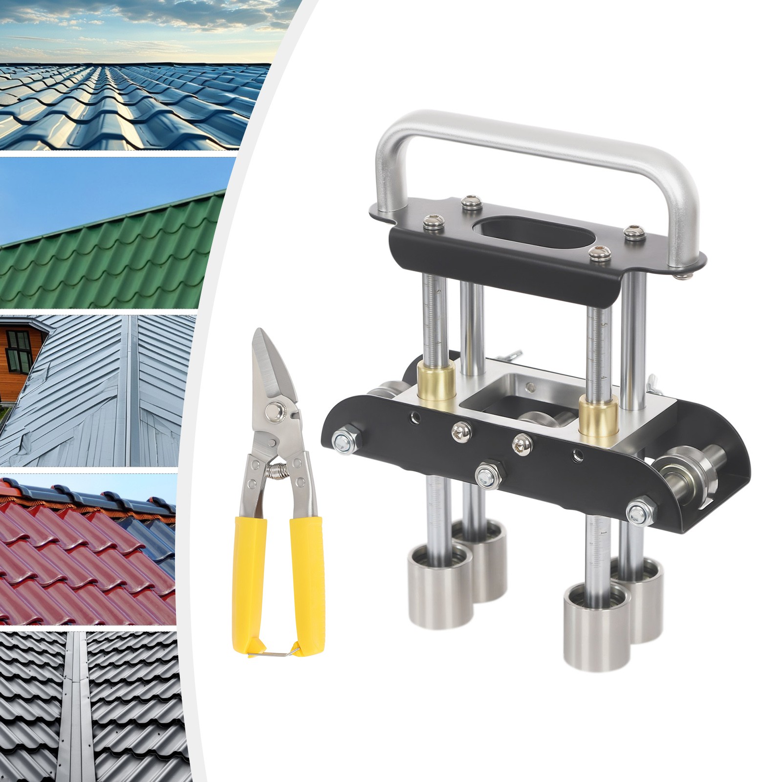 Hand Sheet Metal Bender Metal Bending Machine Sheet Metal Edge Roller Bender