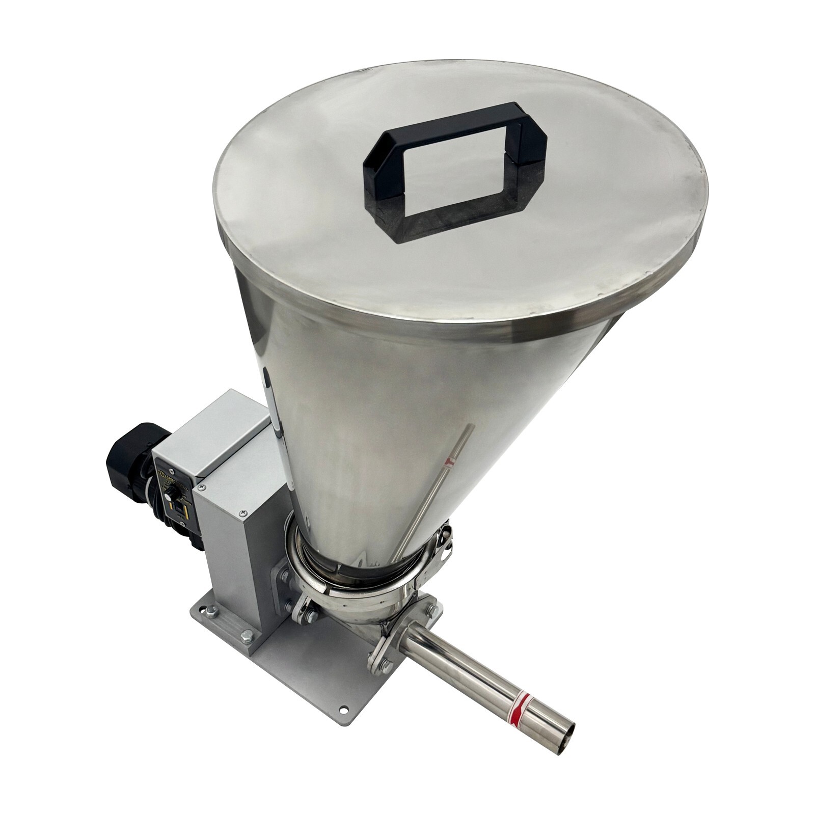 220V 1PH Screw Feeder Stainless Steel 0.6-3kg/h Materials Feeding Machine