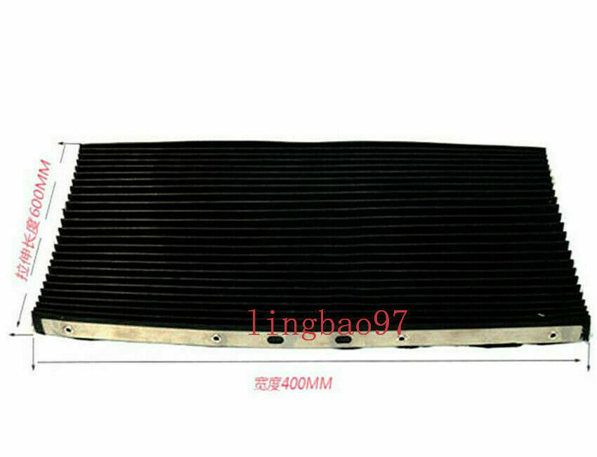 Bridgeport Milling Machine Accordion Type Retractable Way Rubber Cover 400*600mm