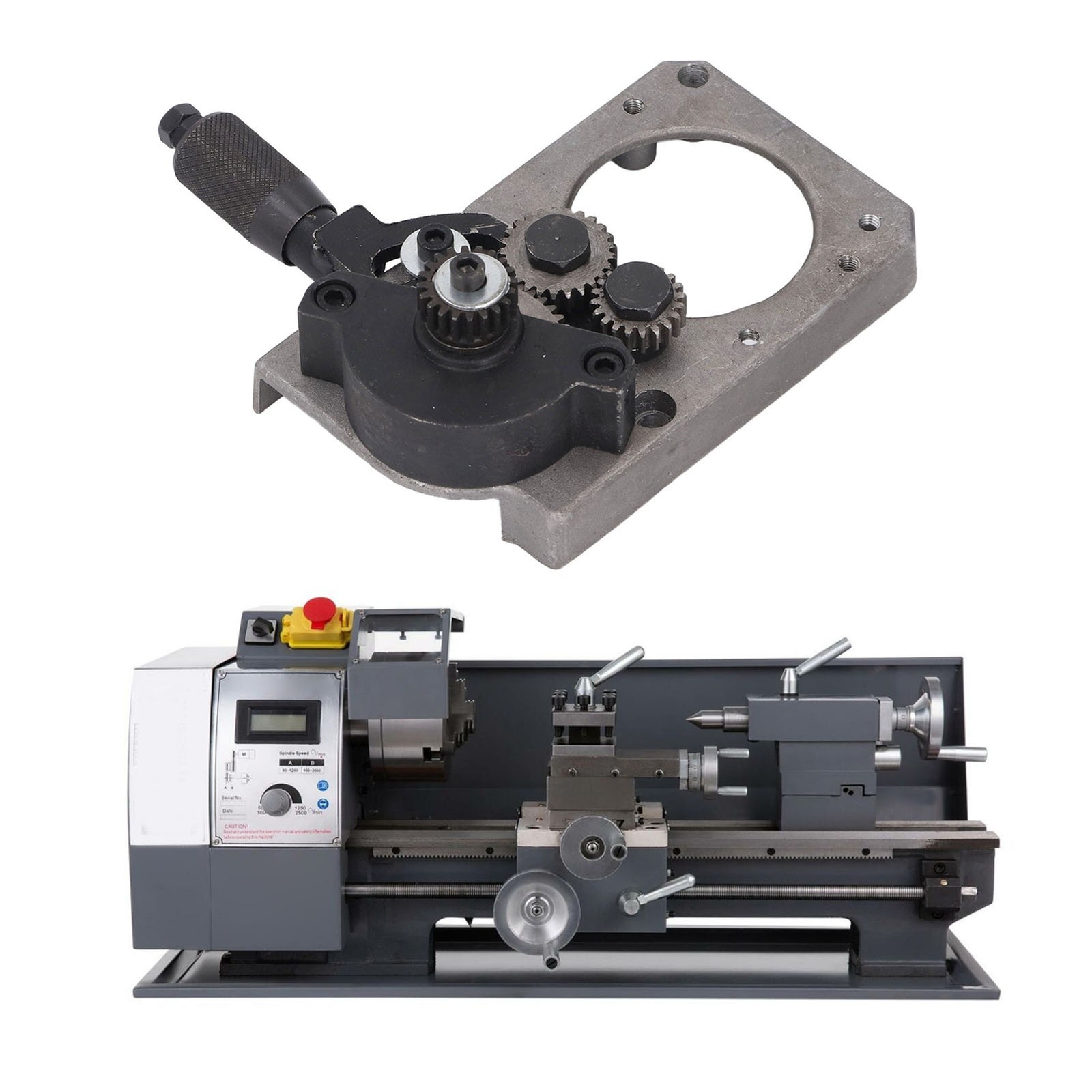 Lathe Headstock Assembly Gear Head Stock Forward Reverse Accessory For 0618 New