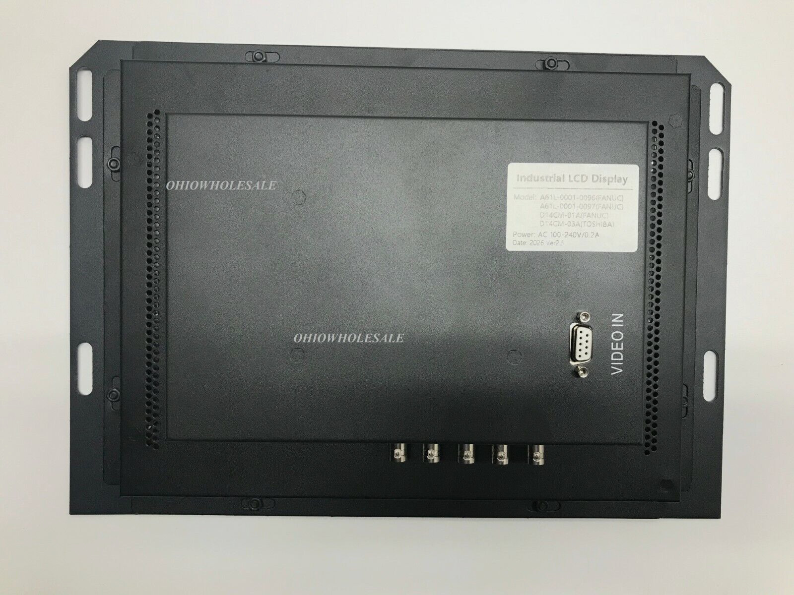 PLUG AND PLAY LCD MONITOR FOR GE FANUC 15M 16T D14CM-01A A61L-0001-0096 CD14JBS