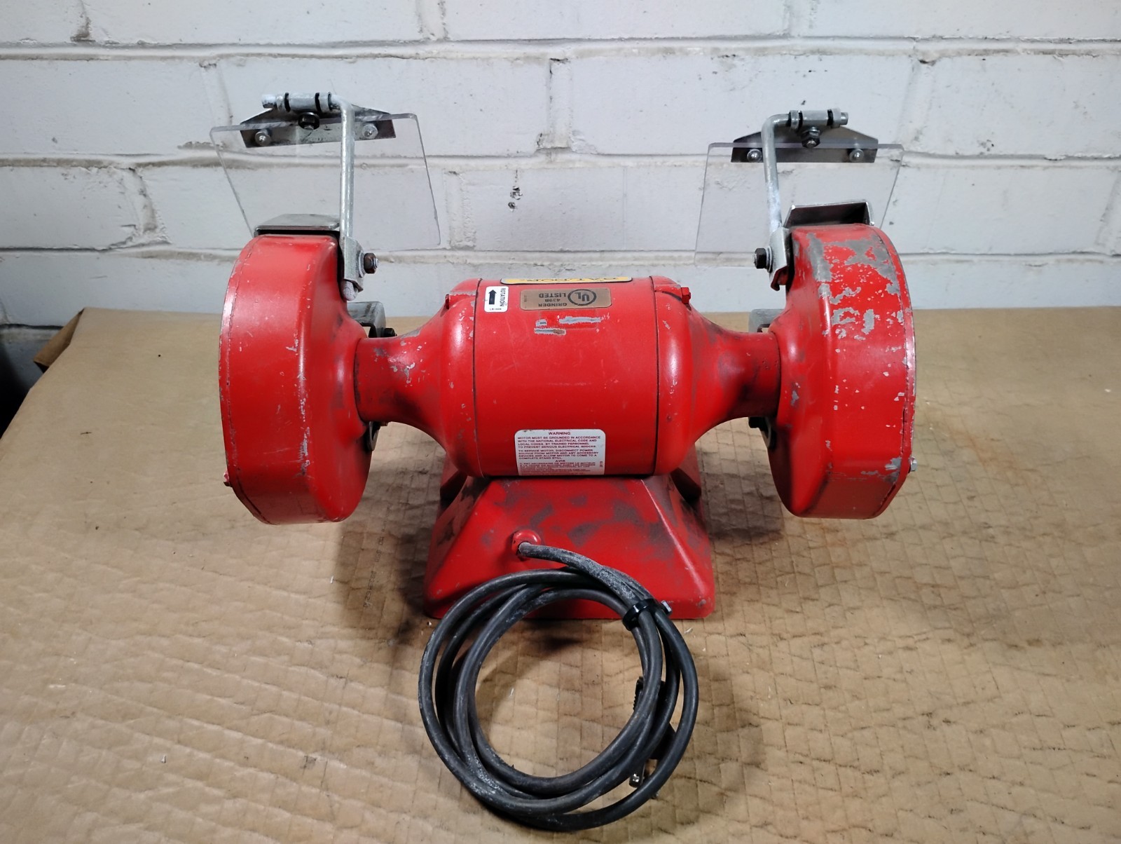 Baldor 612R – 6″ Grinder – Buffer 115V .33HP 3600rpm
