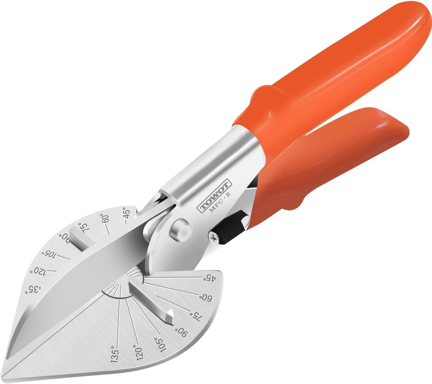 Durable Multi-Angle Miter Shear Cutter for Plastic & PVC – Safety Lock Included