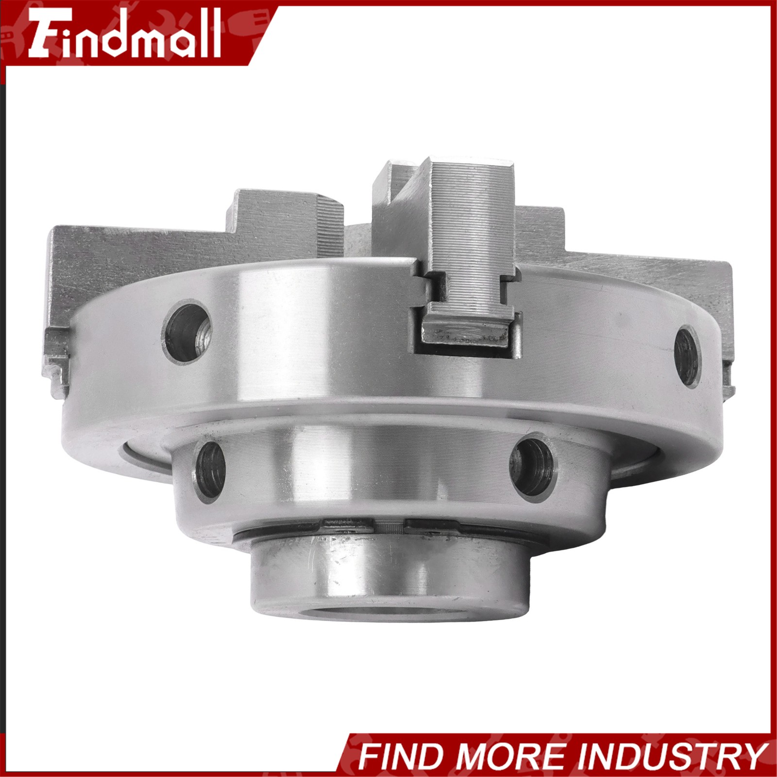 Findmall 4″ 4 Jaw Lathe Chuck Set 1×8 TPI Self Centering Chuck