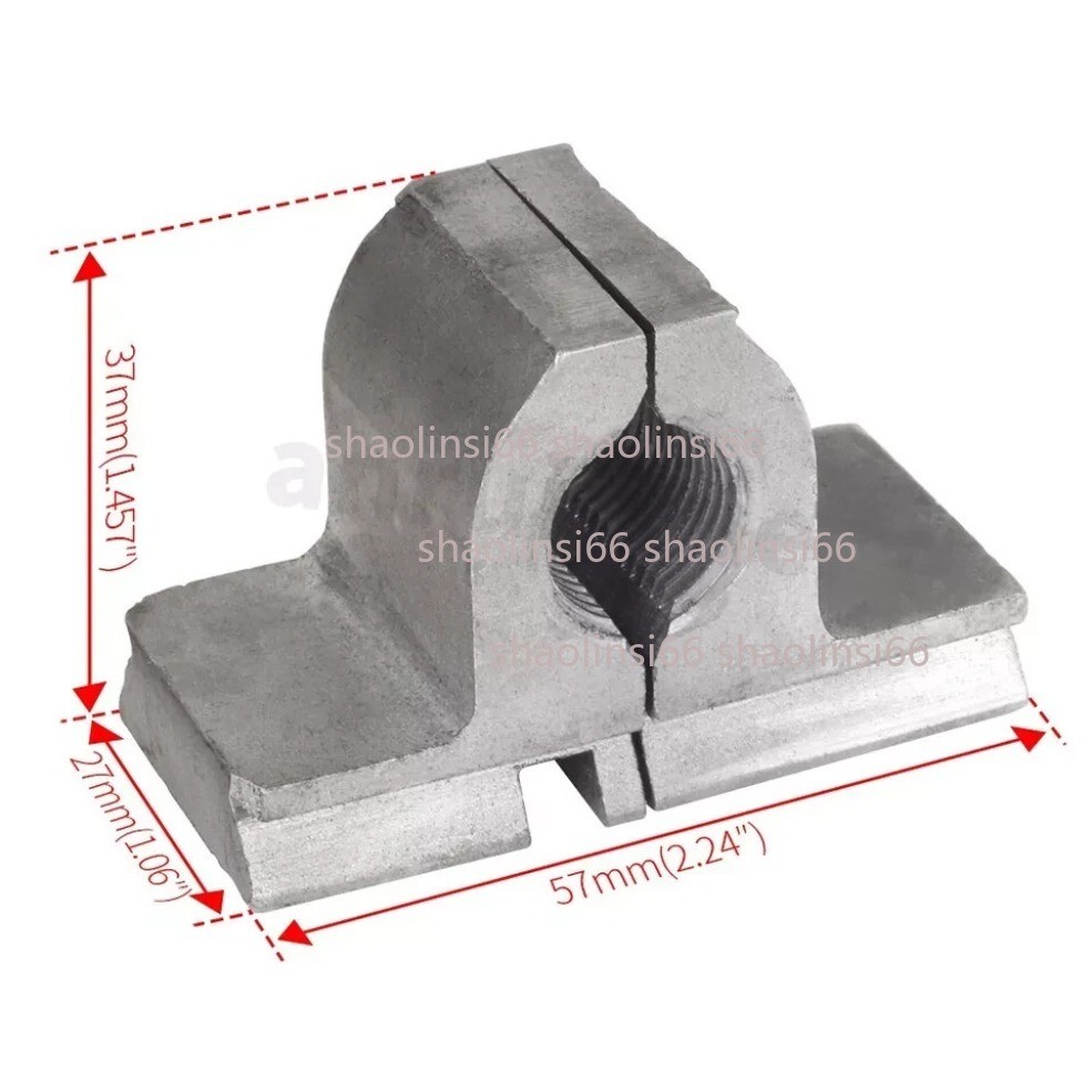 1PC CJ0618-075 Metric Lead Screw Nut Half Nut Split Nut FOR Mini Lathe Spares