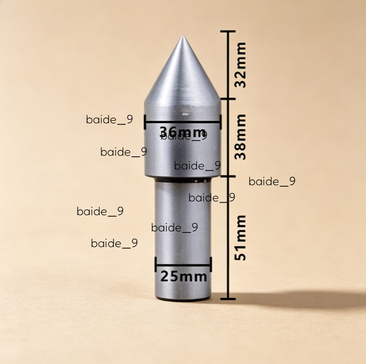 MT2/3/4/5 Morse Taper Dead Center Carbide HSS Straight Shank Center Lathe Tool