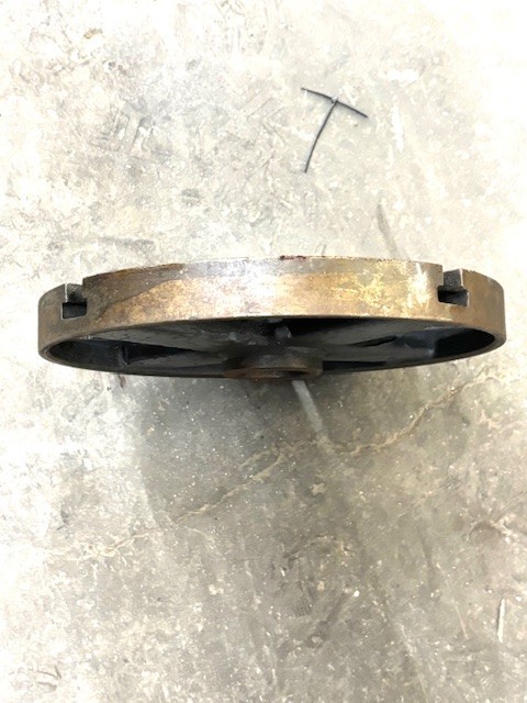 UNBRANDED LATHE FACE PLATE 14″ OD BORE 2-1/4″ STEEL MATERIAL