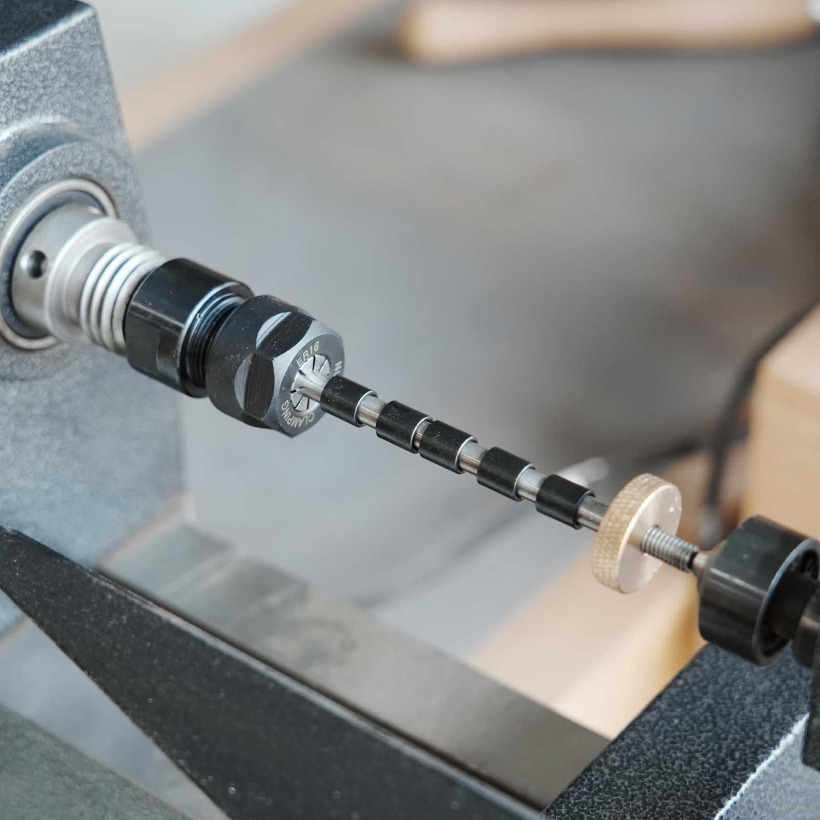 Pen Mandrel with MT1 Adaptor for Woodturning Lathe Pen Making DIY Tools