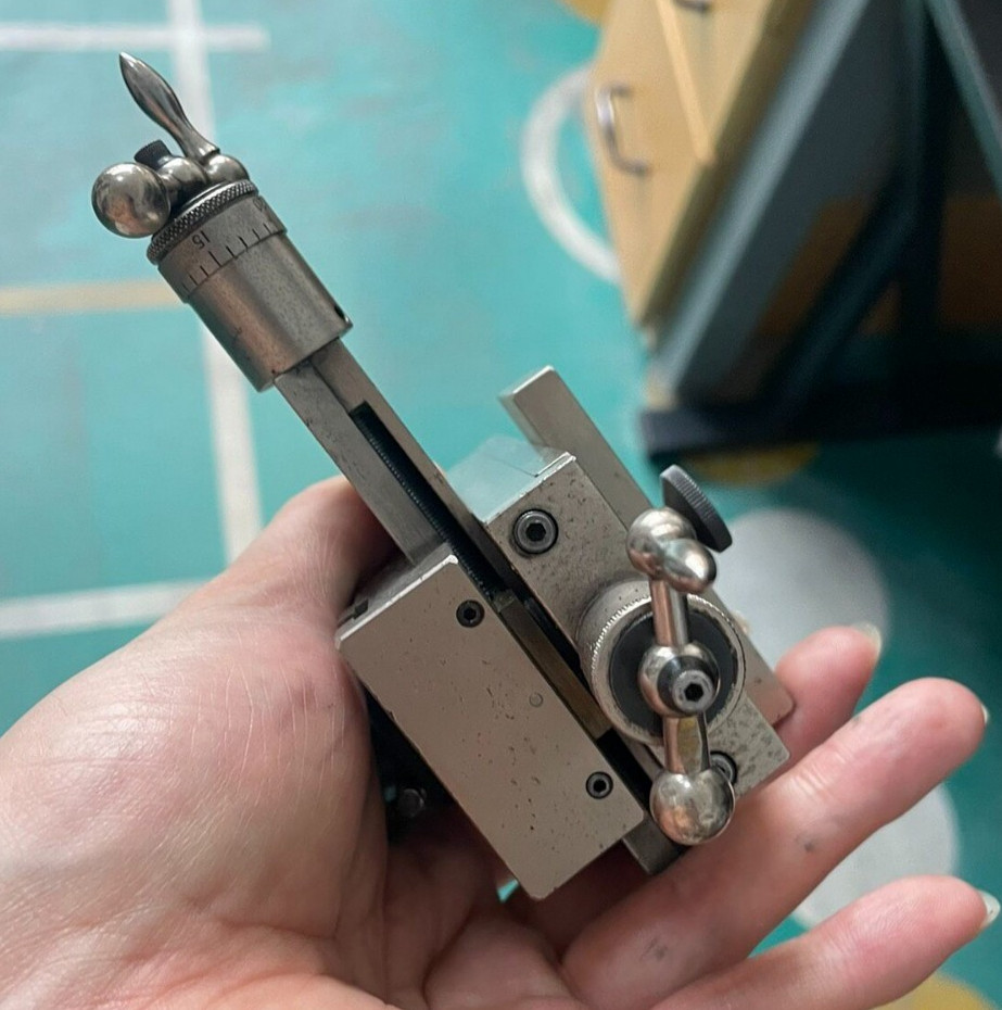 Levin USA 8mm Watchmaker Lathe Compound Cross Slide Rest Tool Precision Tooling