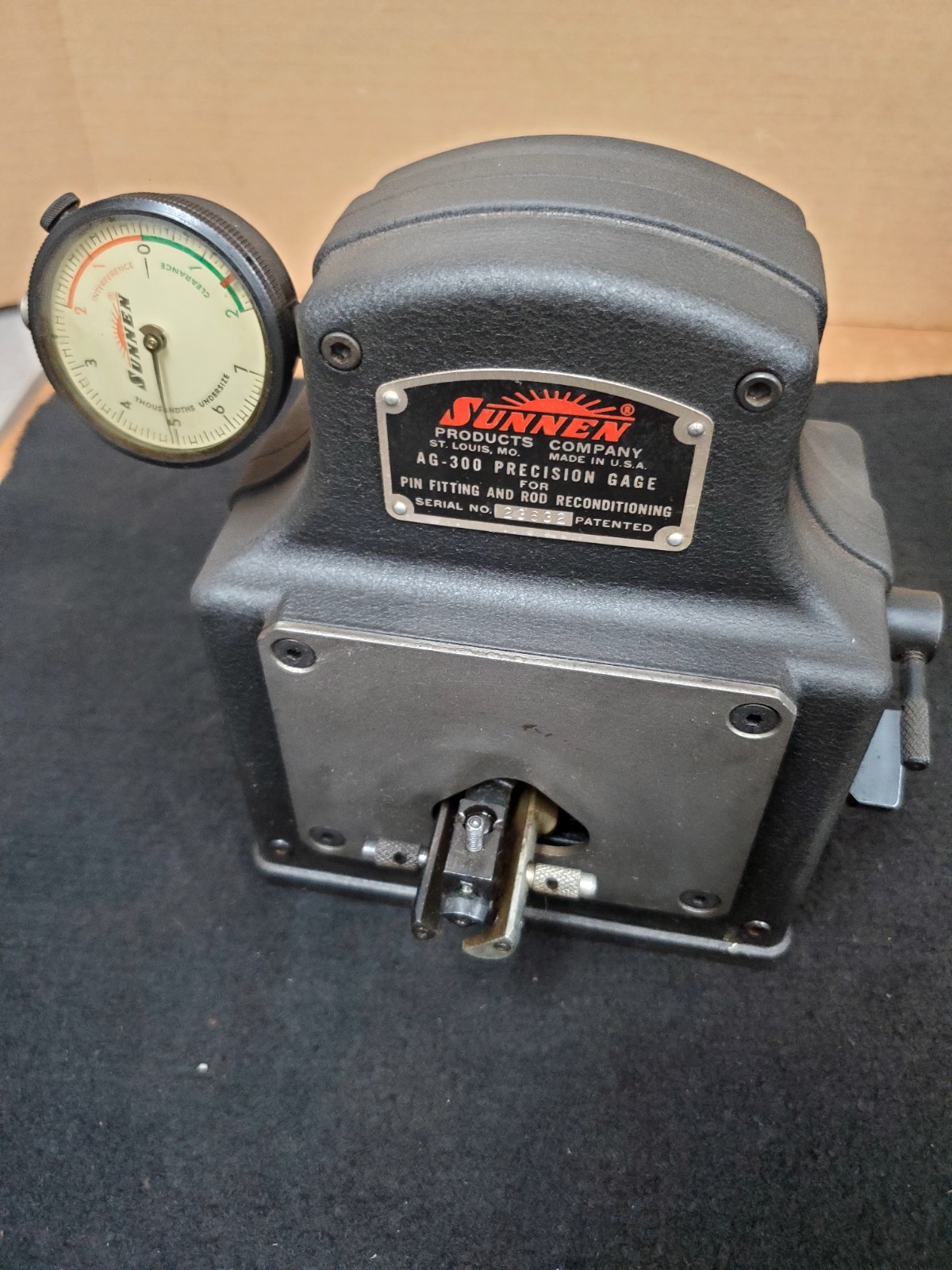 Sunnen AG-300 Gauge And Tooling FROM SINGLE PERSON SHOP AG340 INCLUDED