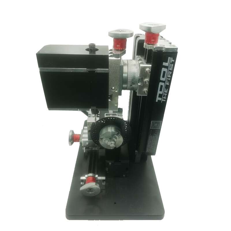 CNN Metal Indexing Milling Machine DIY 6 Axis Drilling Milling Machine 60W Lathe