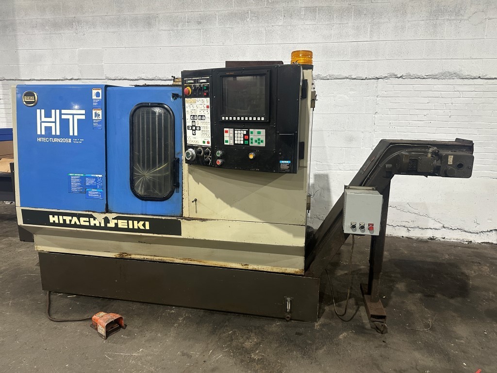 HITACHI HITEC TURN20S II TURNING CENTER – Tooling, 8″ 3 Jaw