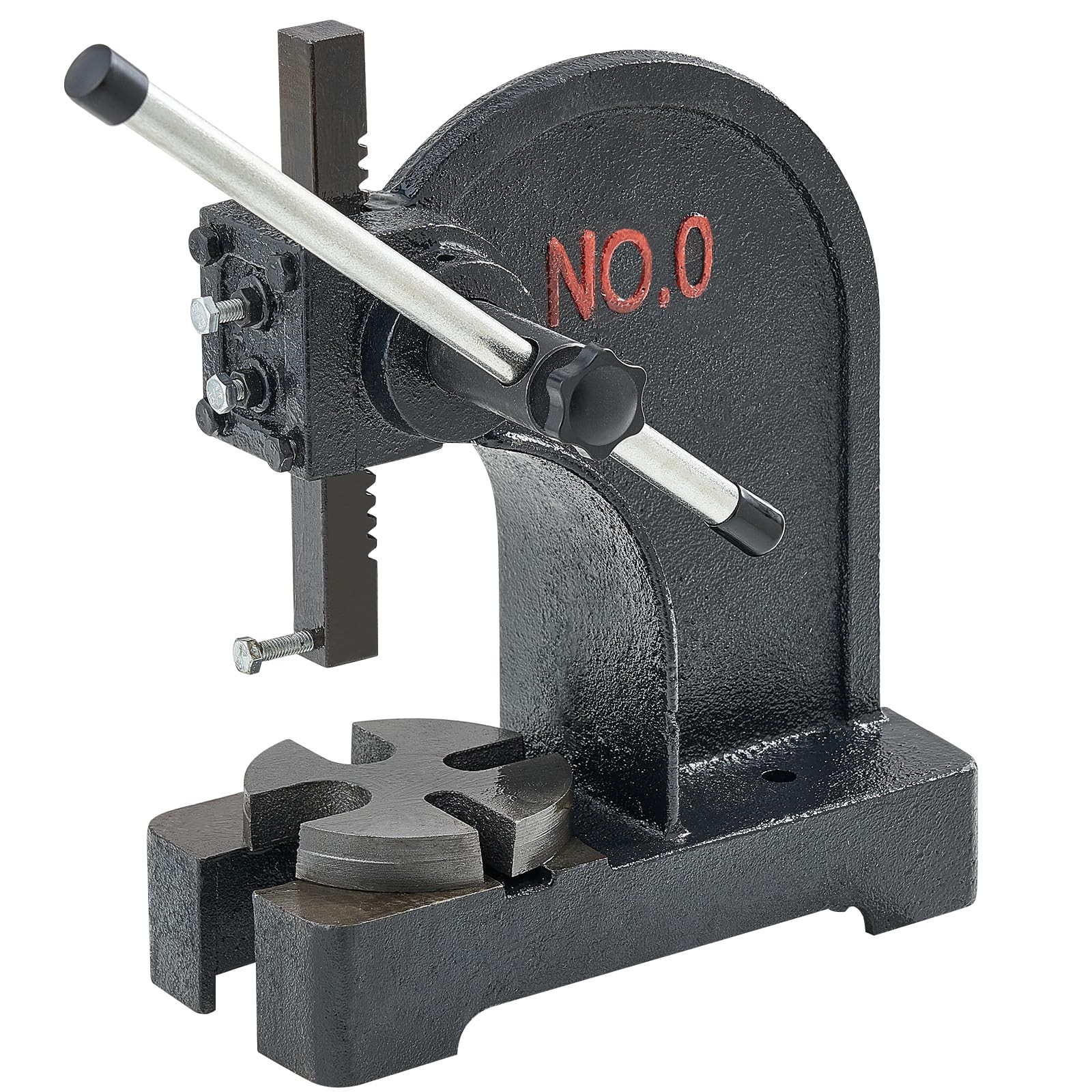 VEVOR Arbor Press, 0.5 Ton Manual Arbor Press, 4.6″ Maximum Height, Cast Iron…