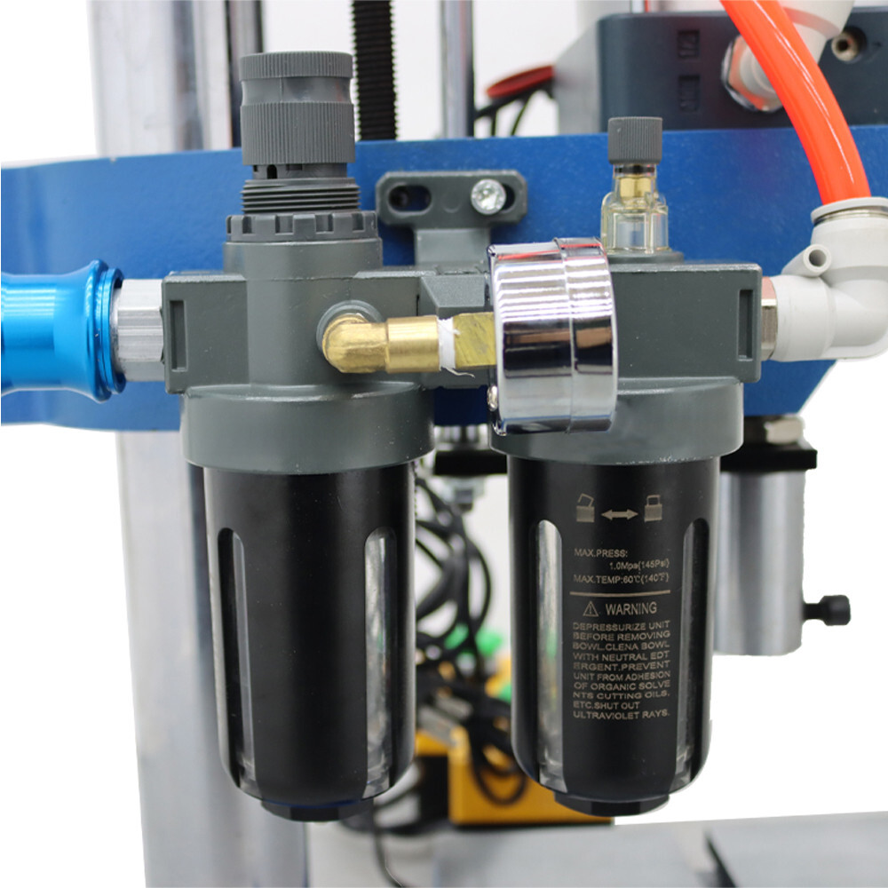 2205Lbs/1000kg 110V Pneumatic Punch Press Machine with controller Pressure 1 ton