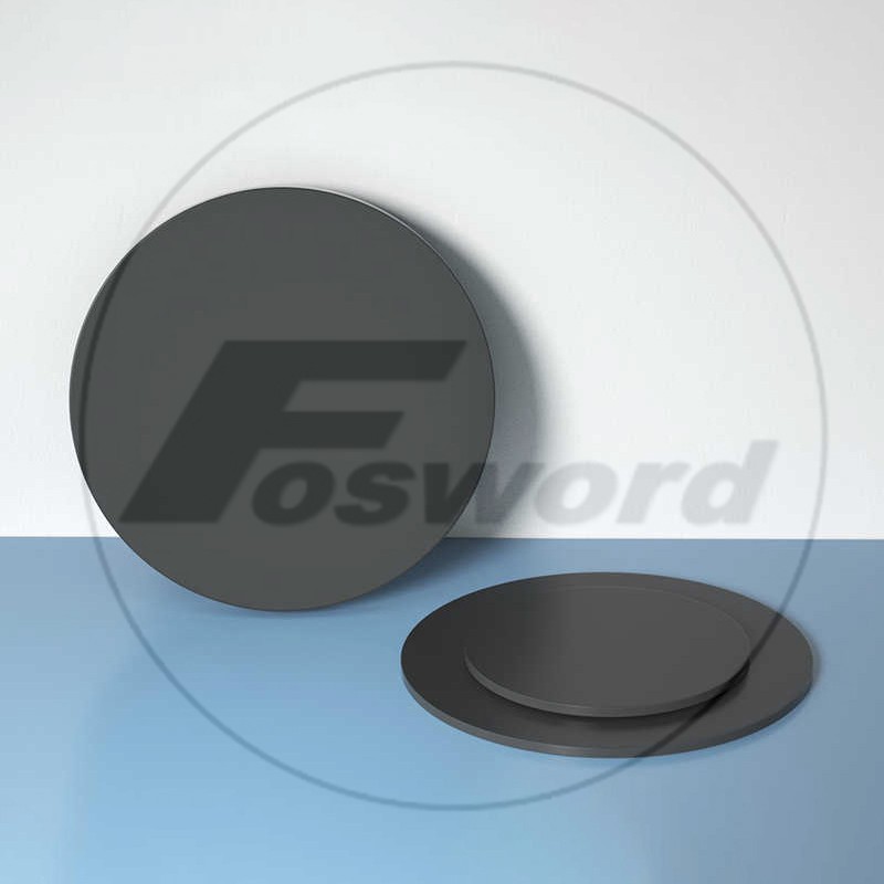 Black Polypropylene Round Disc Cut to Size PP Plastic Sheet Polyprop Ø20mm-350mm