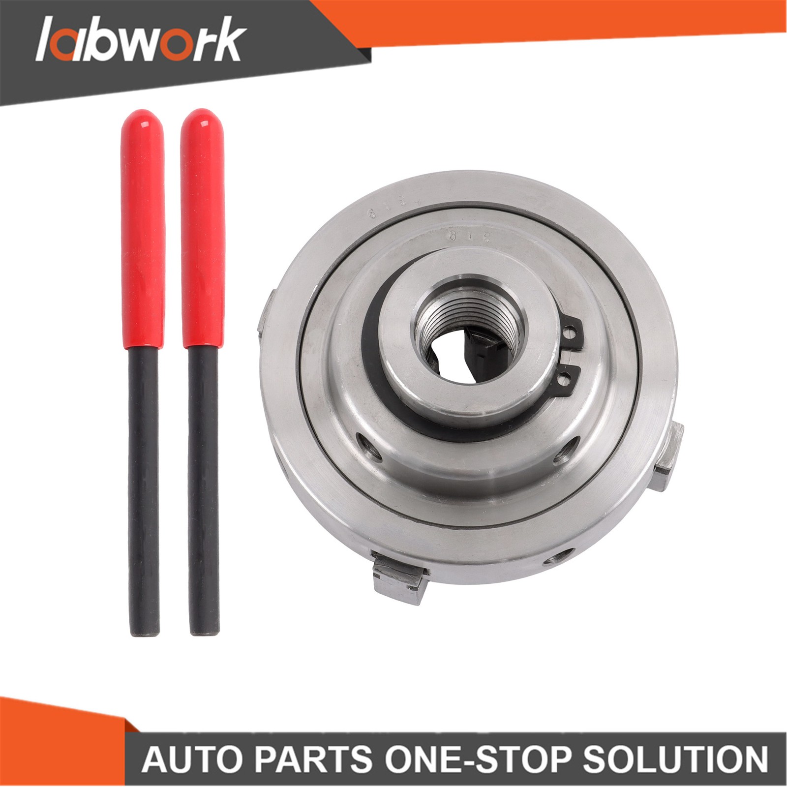 Labwork 4″ 4 Jaw Lathe Chuck Set 1×8 TPI Self Centering Chuck