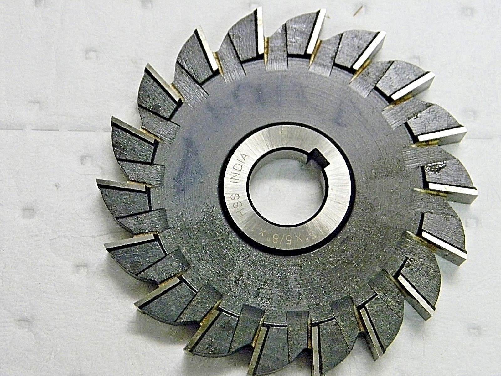 Interstate High Speed Steel HSS Straight Side Milling 5″ 18Teeth 03015401