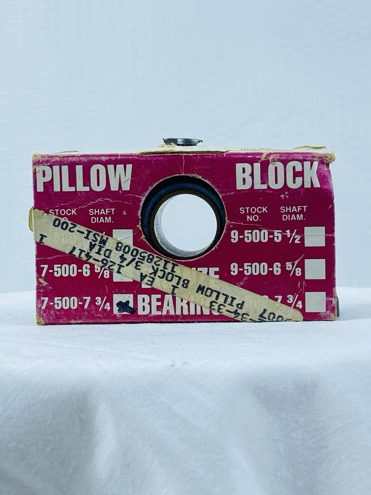 Chicago Die Casting 7-500-7 Pillow Block Bronze Bearing for 3/4″ Shaft Diameter