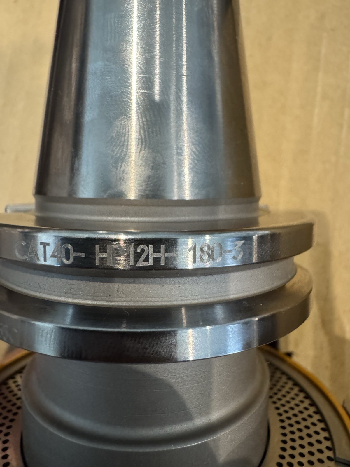 Nt Tool Hyper Spindle Cat40-HP12H-180-3, FDC Collets And Spanner