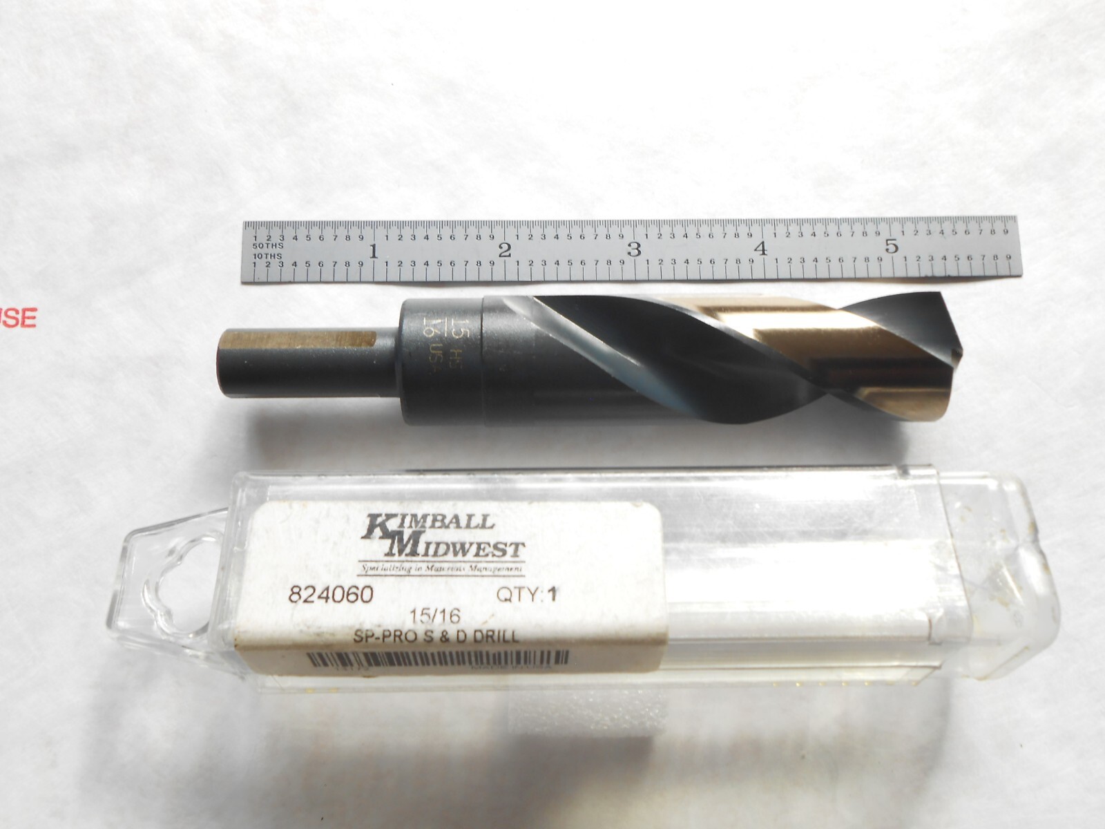 NEW VIKING U.S.A. SILVER & DEMING DRILL 1/2″ SHANK X 15/16″ CUT DIA. X 5″ OAL