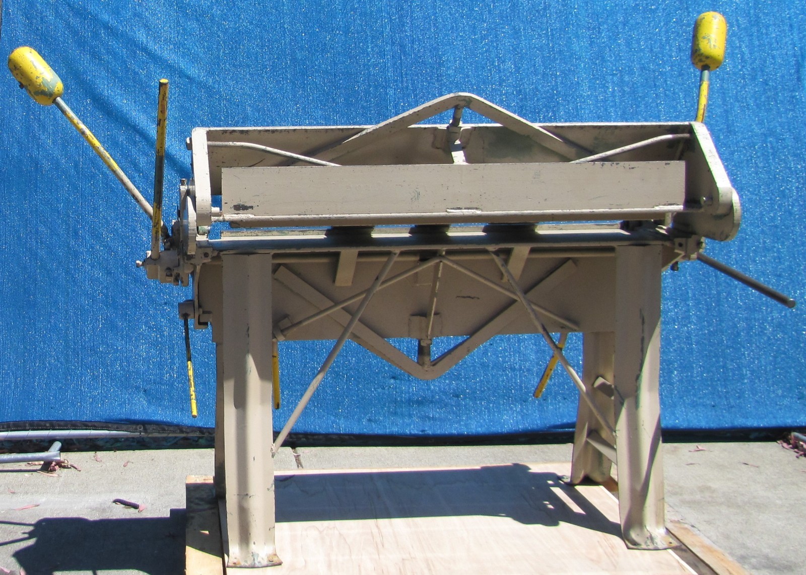 Chicago W31 48″ Box & Pan Finger Brake Sheet Metal Bender 14 Gauge Metalworking