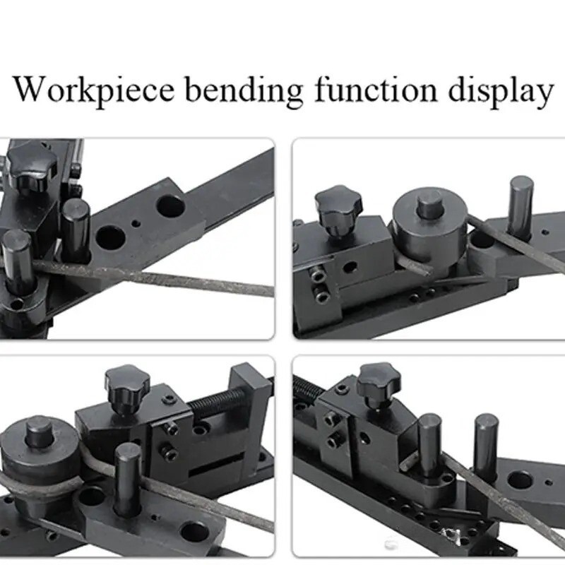 Small Manual Multi-Function Bending Machine DIY Bending Machine Stainless Steel