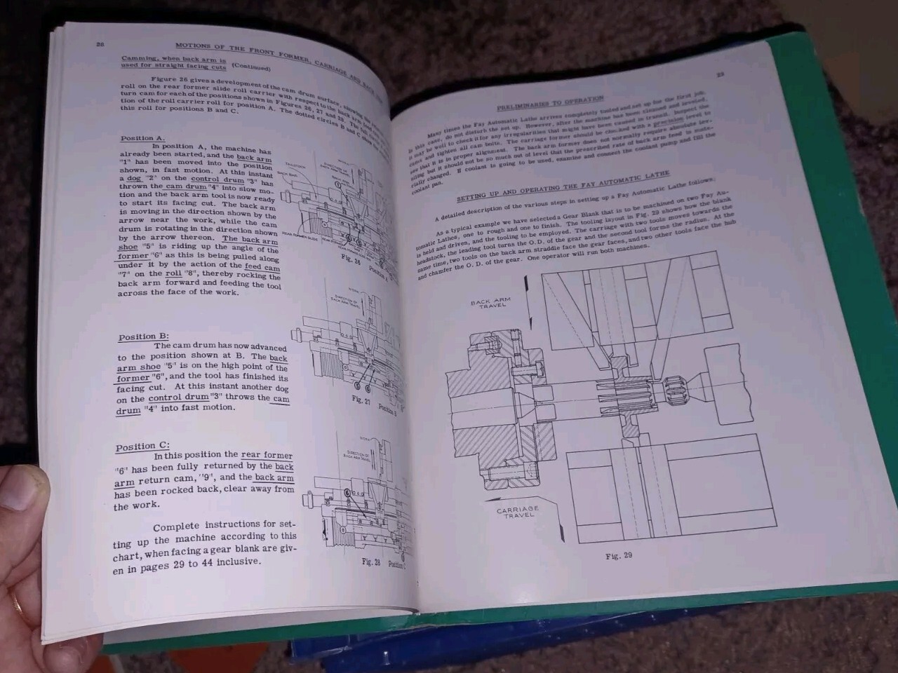 Jones & Lamson FAY Automatic Lathes Operating Instructions Manual ORIGINAL BOOK!