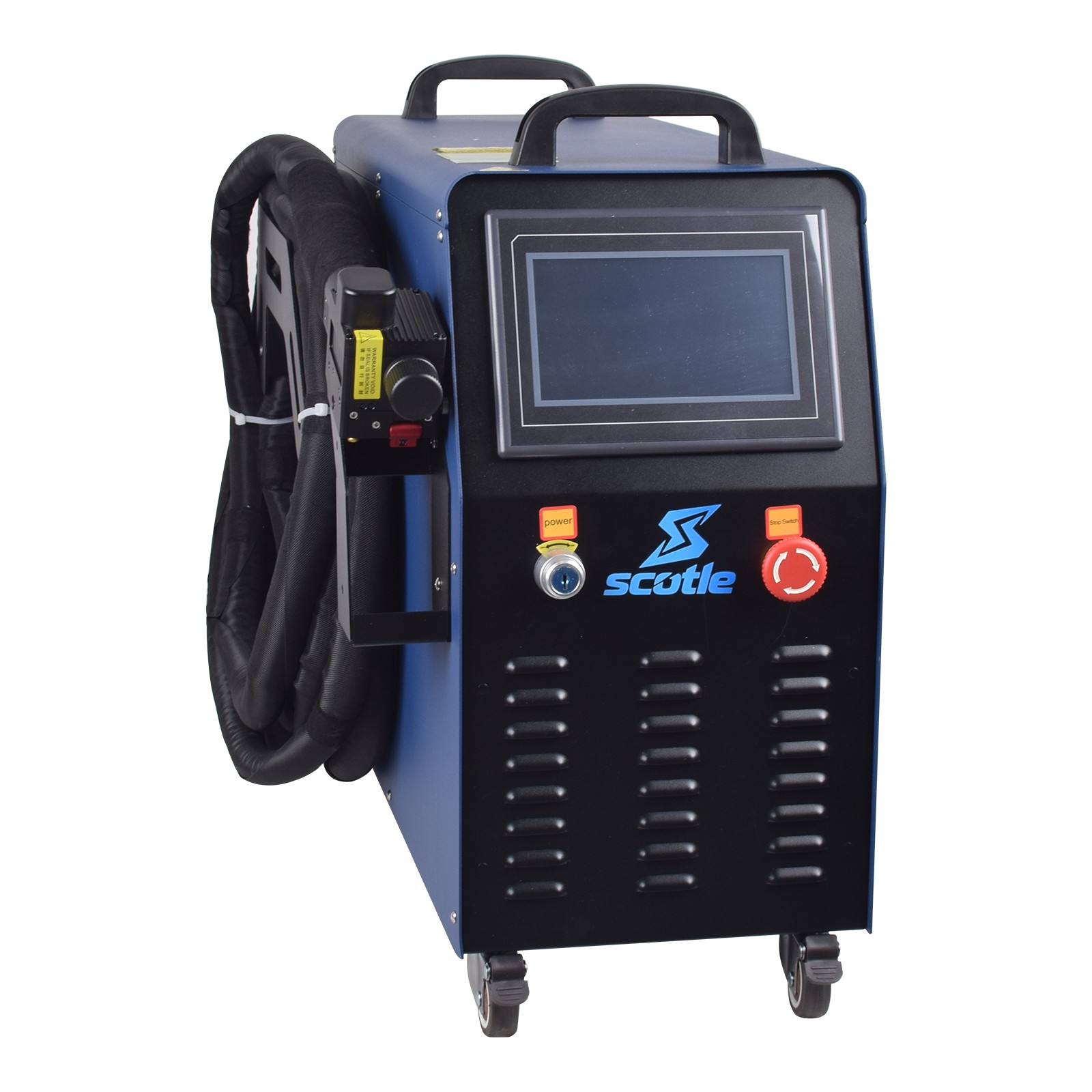 Portable Raycus 1500W Fiber Laser Cleaning Machine Air Cooling Laser Cleaner