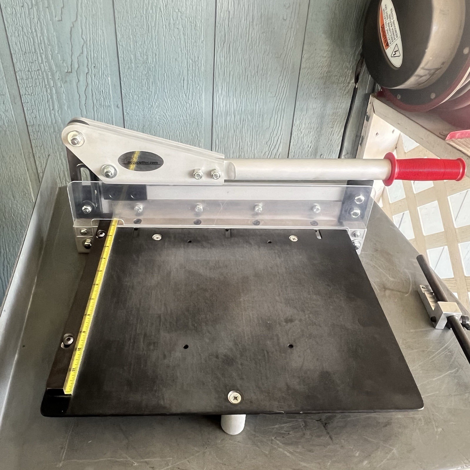 Accu Cutter Metal & Plastic Shear, 12 Inch Length ~