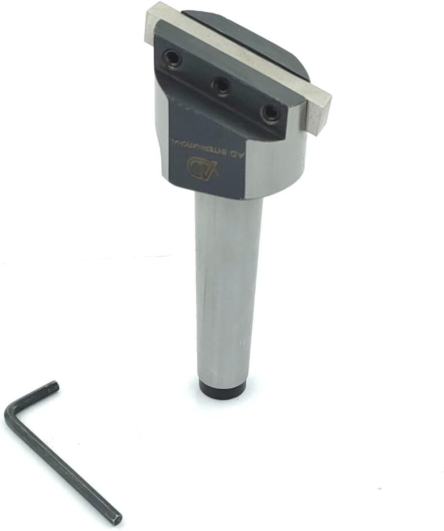 Fly Cutter MT2 Shank M10 x 1.5 Drawbar Thread With 5/16 HSS Tool Bit-USA FULFILL