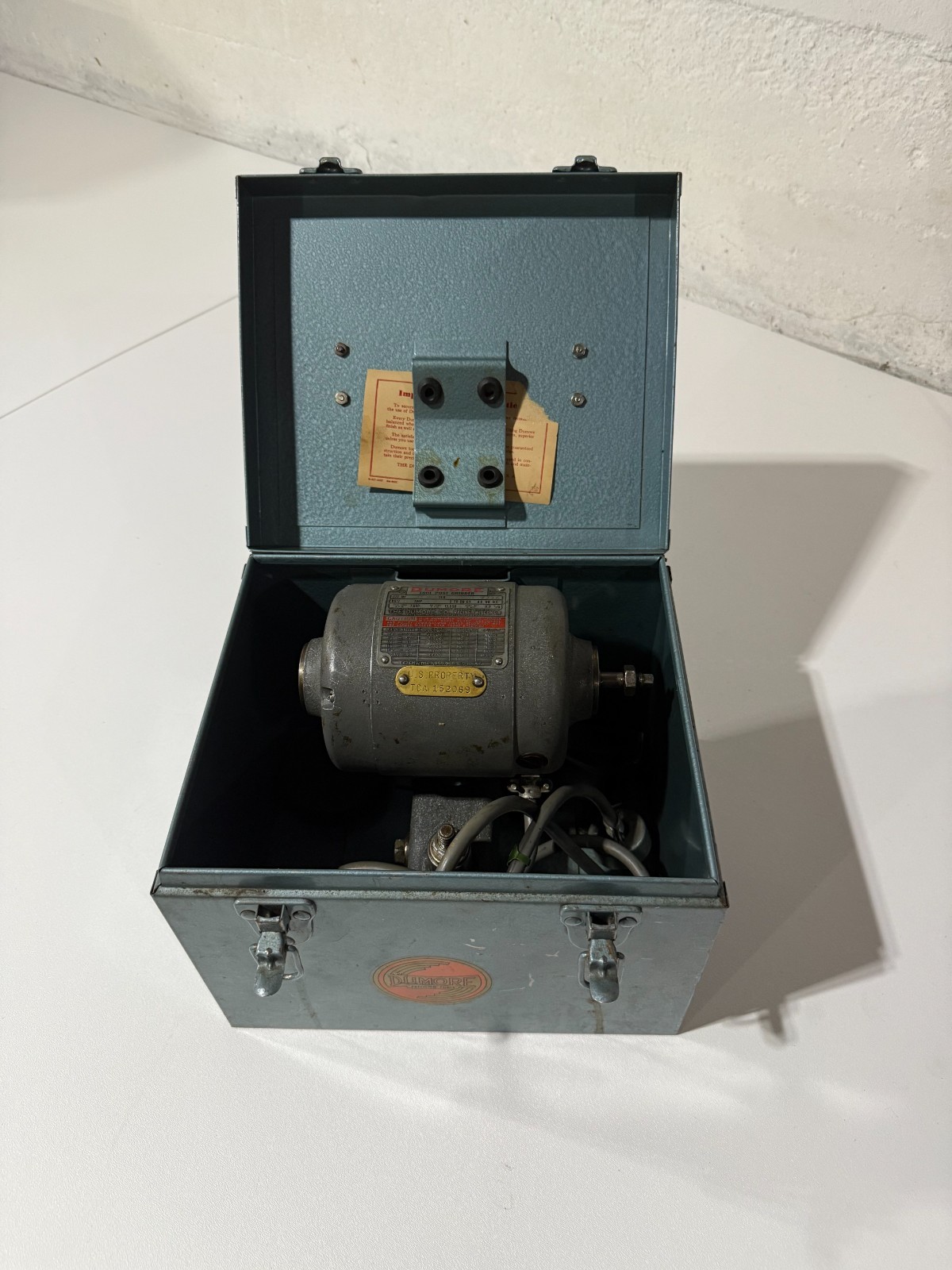 DuMore Du More 1/4 HP Tool Post Grinder No. 44