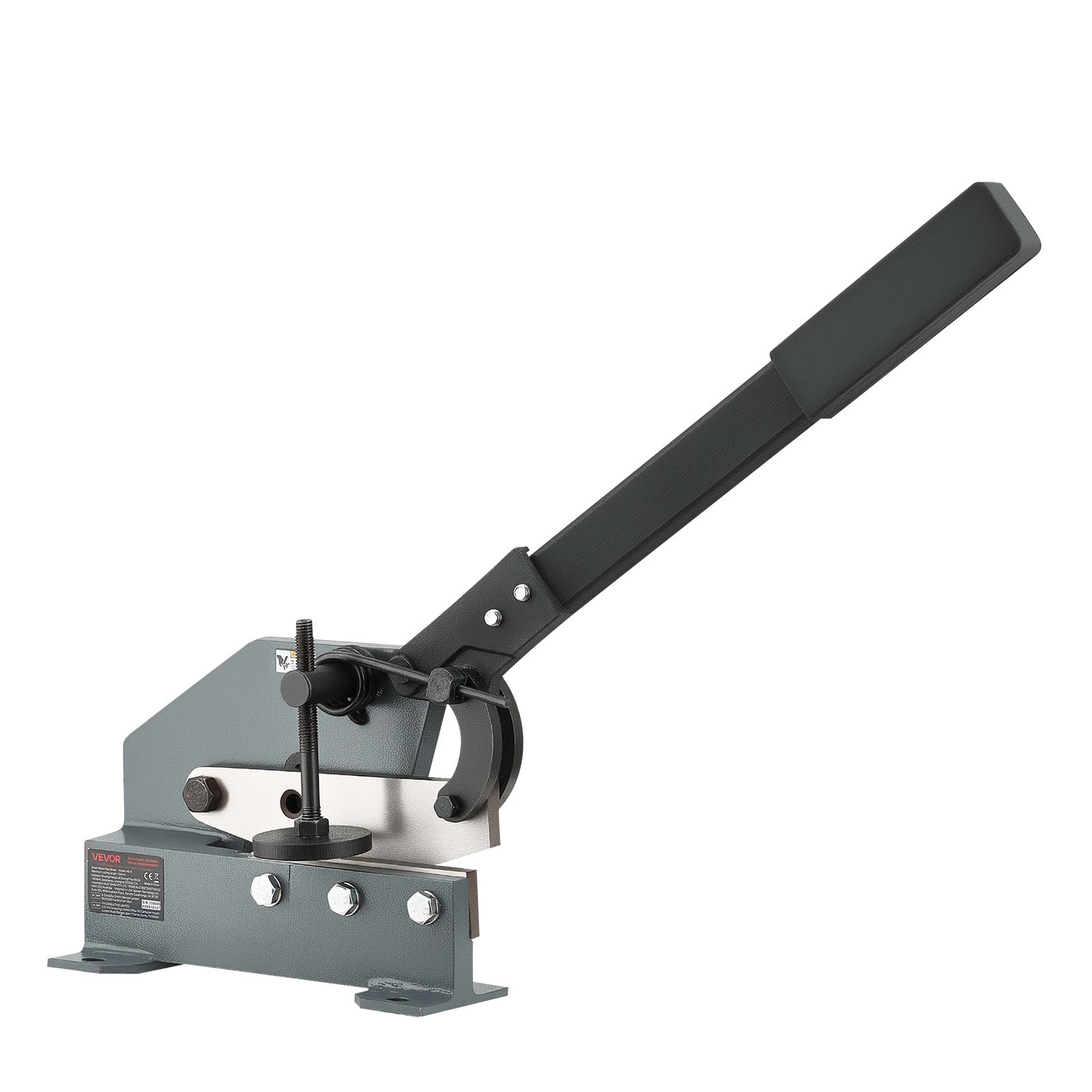 VEVOR 6 in Sheet Metal Shear Manual Hand Plate Benchtop Cutter Processing Q235