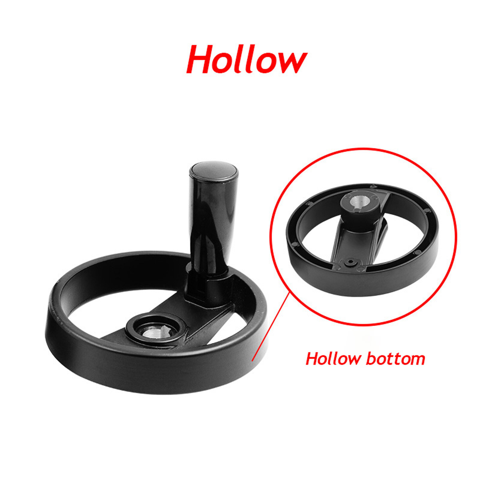 Foldable Handle Lathe Milling 100mm – 200mm Lathes Machine Black Handle Wheel