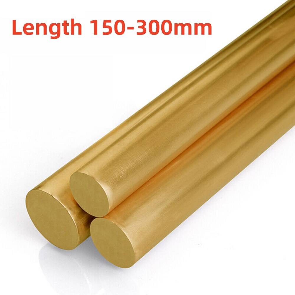 Brass Rod Round Bar Brass Length 150-300mm Dia 3mm-50mm