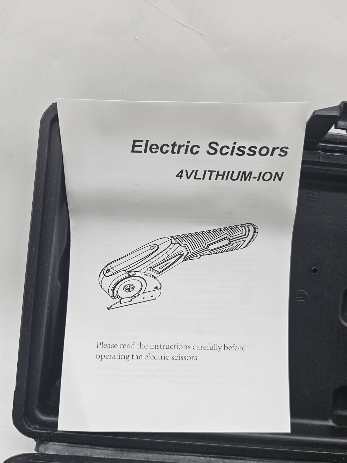 Cevhzoe Cordless Electric Scissors WX010X 4V ZipSnip Cordless Electric Cutter