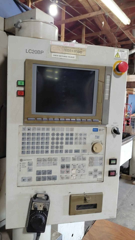 Mitsubishi LZP CO² Laser cutting machine