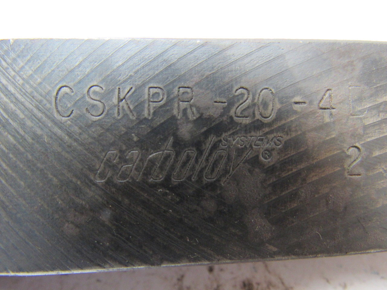 Carboloy CSKPR-20-4D 1-1/4″ Shank Indexable Lathe Tool Holder 6″ OAL Right Hand