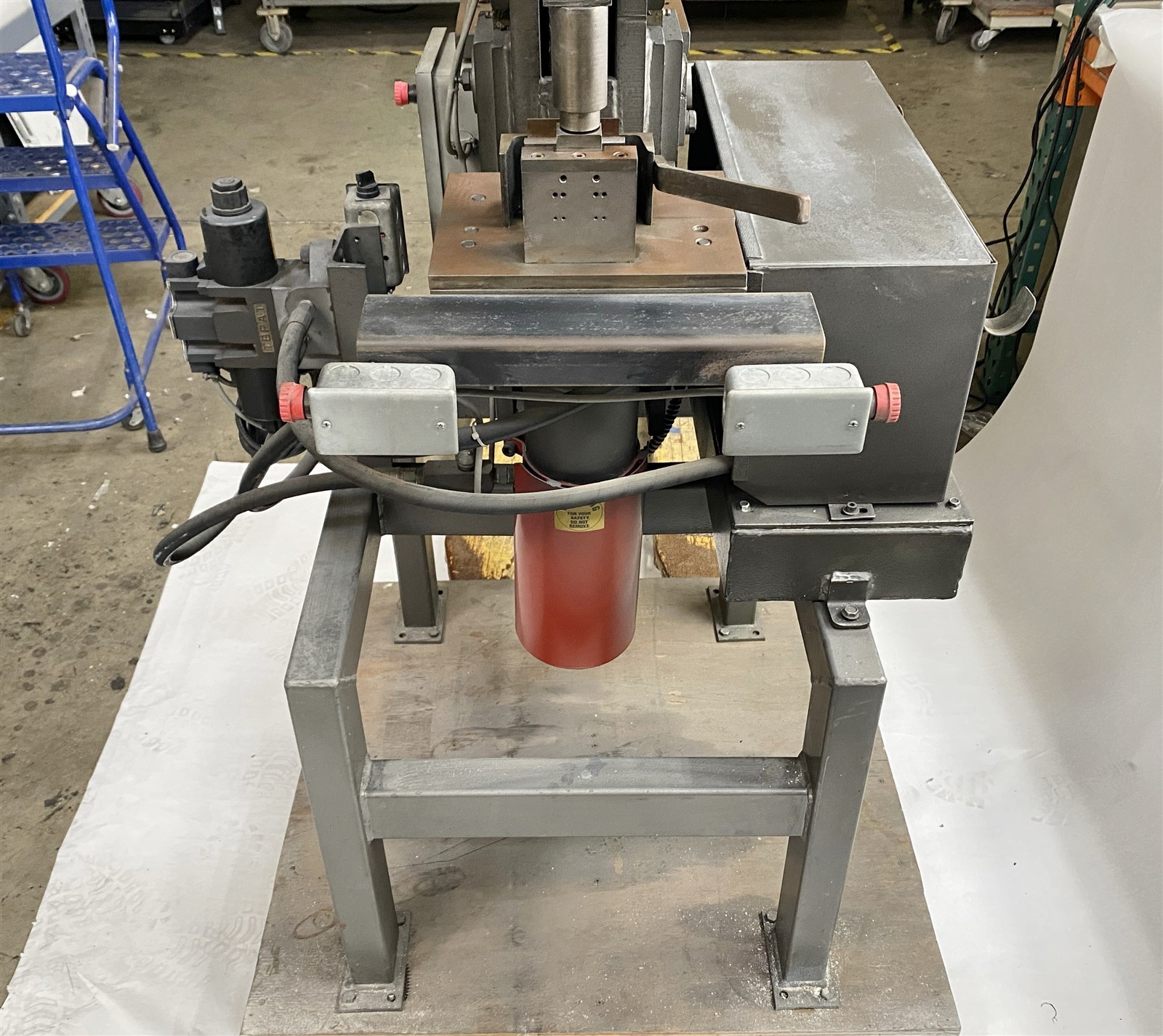 Edwards Jaws Jr 25-Ton Ironworker Hydraulic Press Machine *Modified / Project*