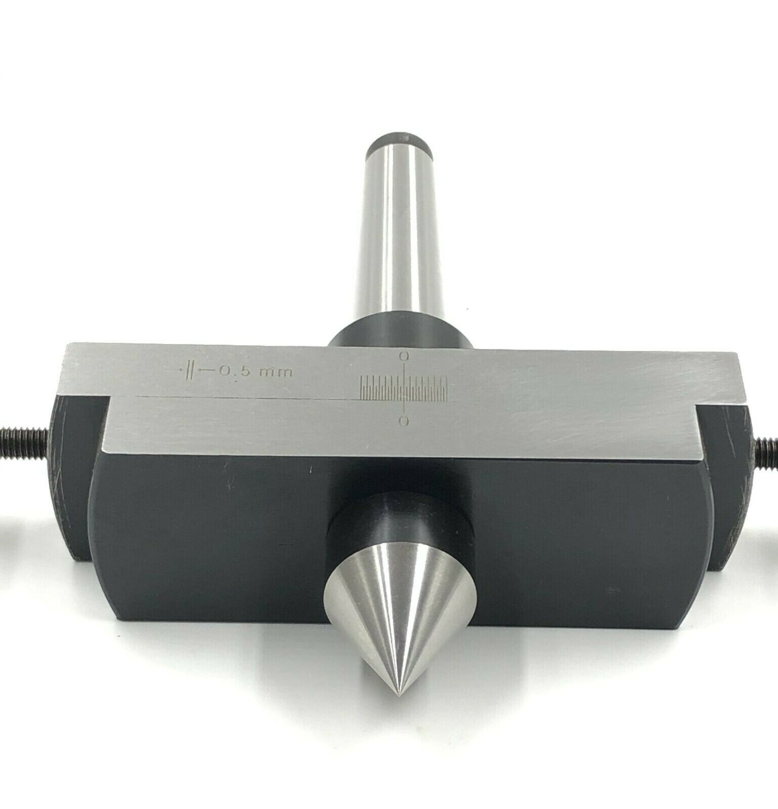 MT2 Lathe Tailstock Taper Turning Attachment In 2MT Shank Turning Metal USA
