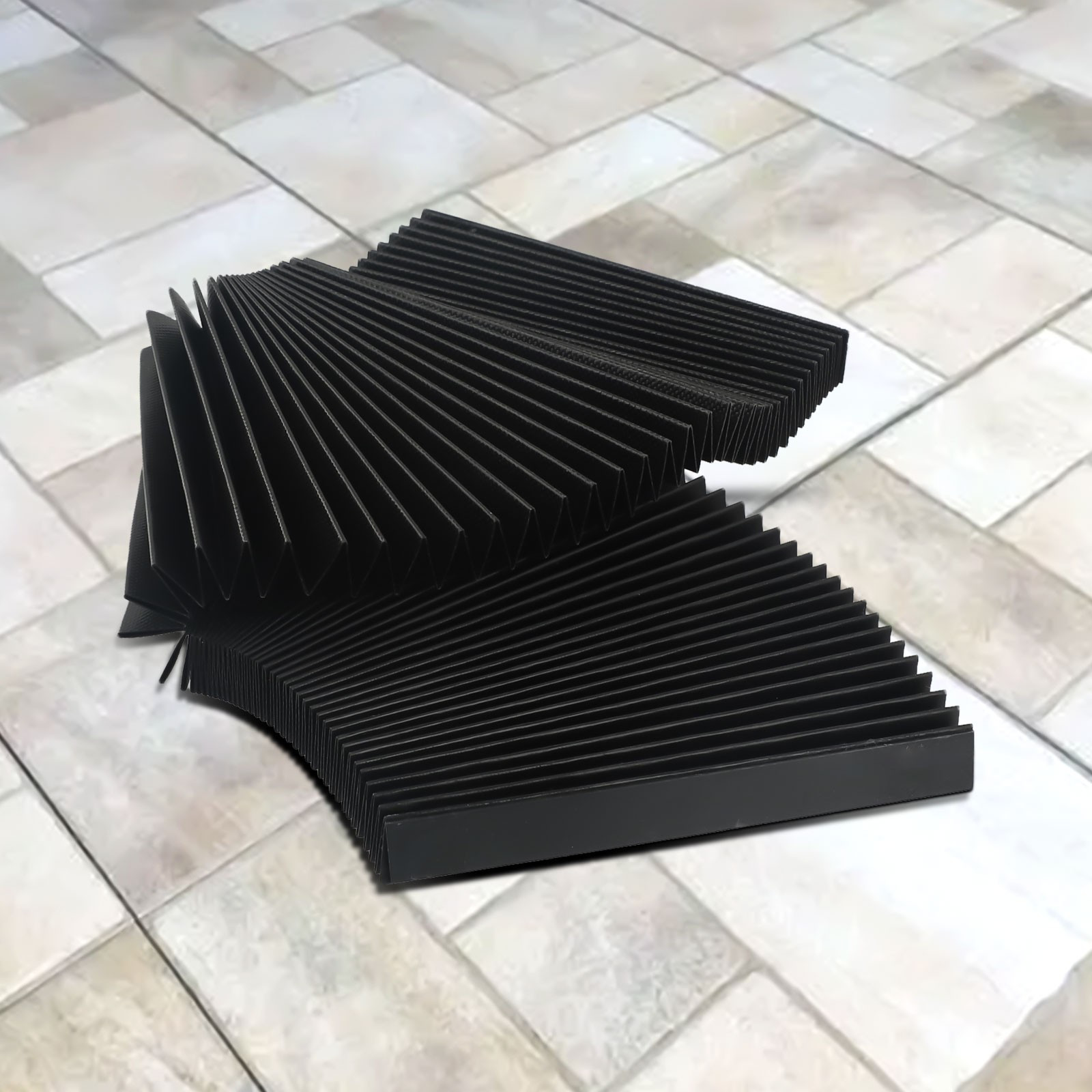 Milling Machine Flexible Protective Flat Accordion Bellows Cover Tool