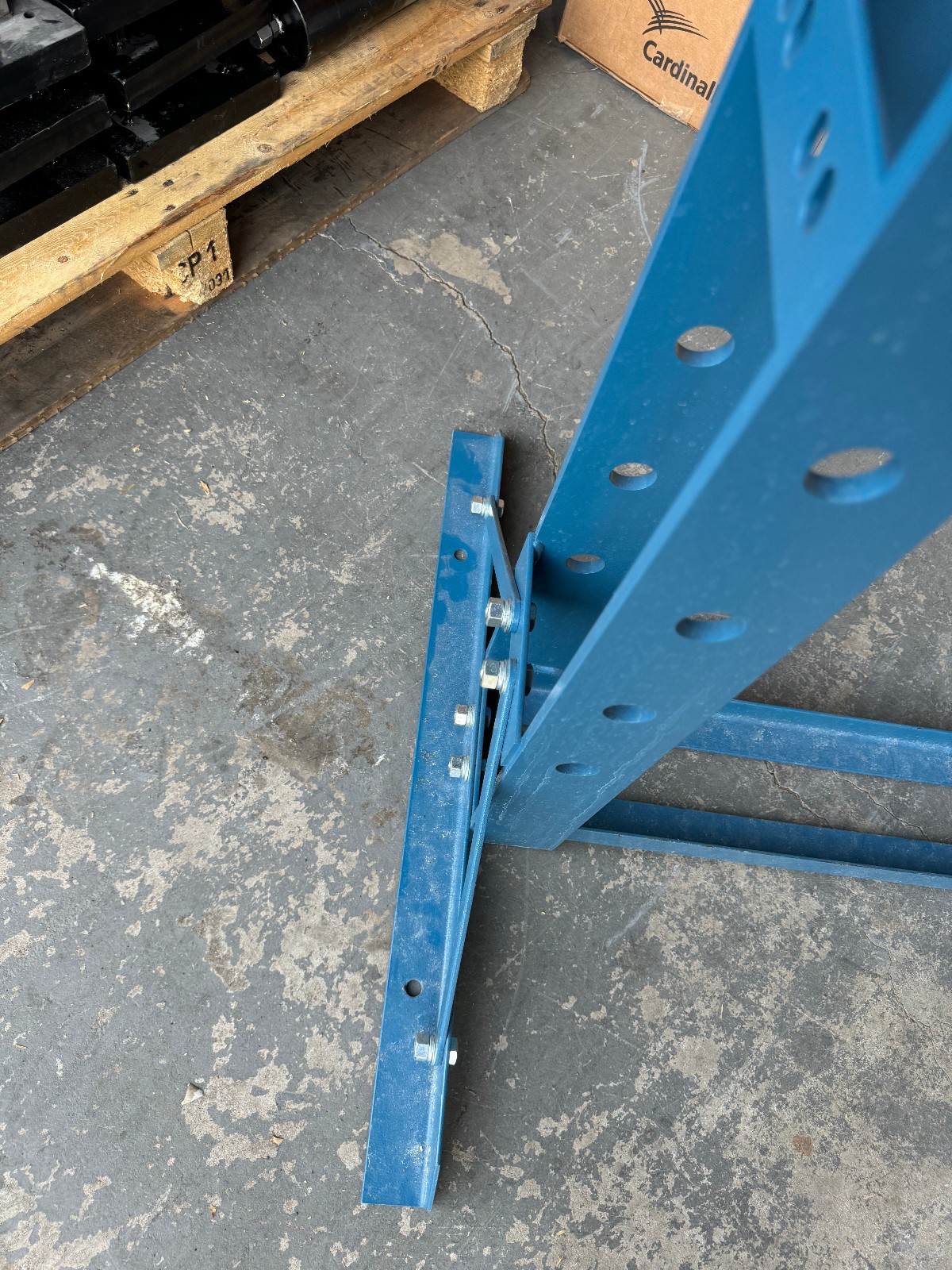 Bailey Hydraulic H-Frame Shop Press 30 Ton Max Pressure FRAME ONLY