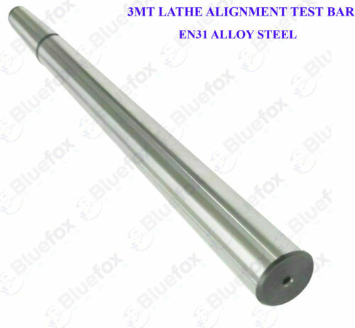 Lathe Mandrel Alignment Precision Test Bar Shank Sizes MT3 MT4 Combo EN31