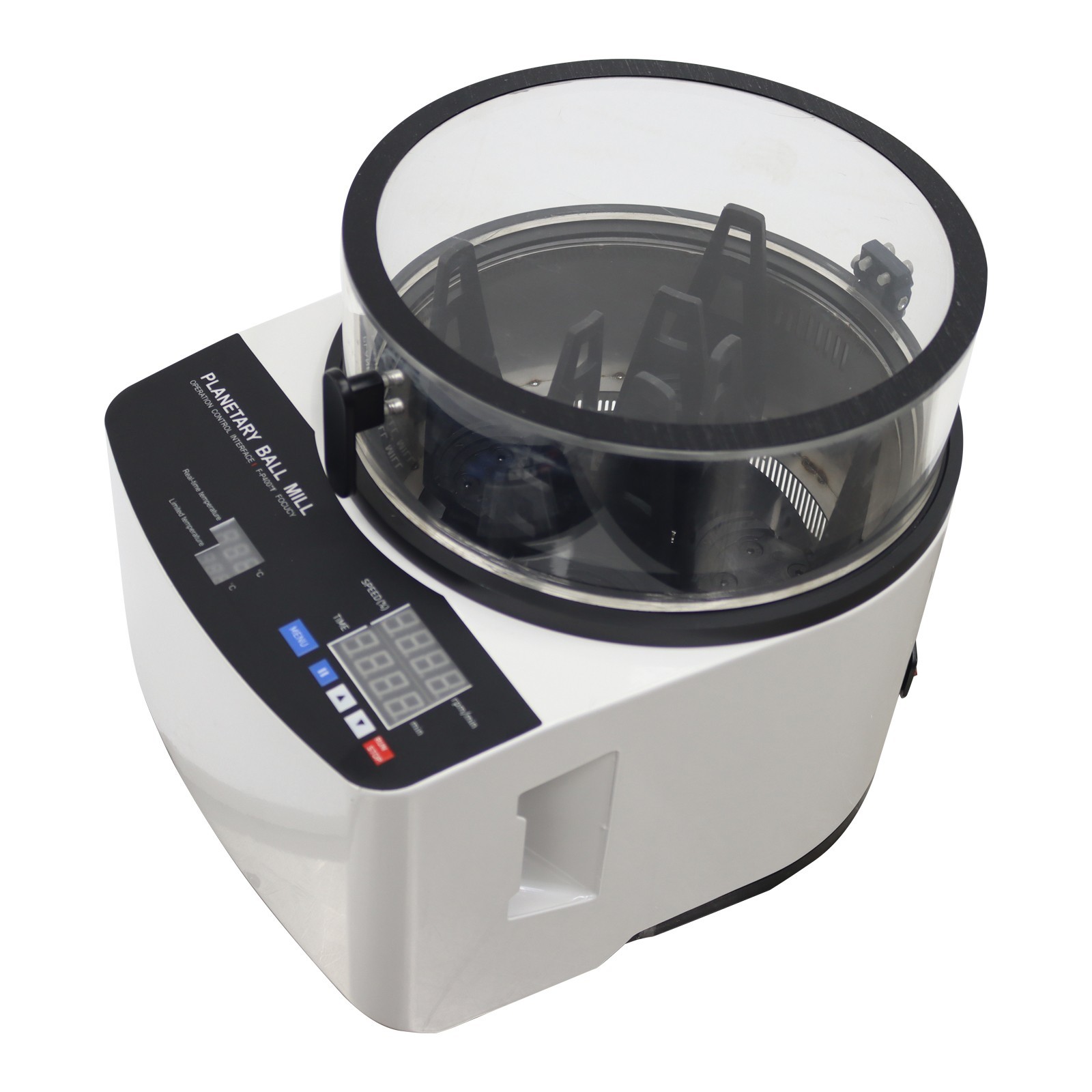 Lab Planetary Ball Mill 110V 150W Desktop Mini High-Speed 100mL x 4 Grinding Mac