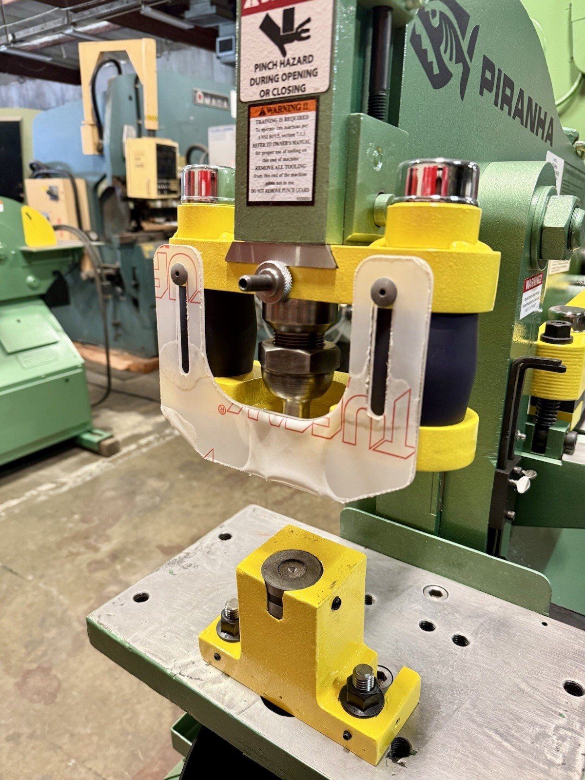 Piranha P-50 Hydraulic Ironworker 50 Ton