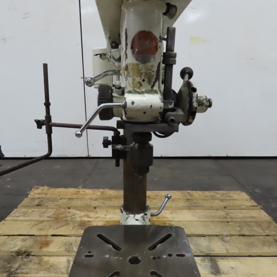 Atlas No. 64 1/2HP 15″ Bench Drill Press 120V 1PH 1/2″ Chuck 600-5200RPM