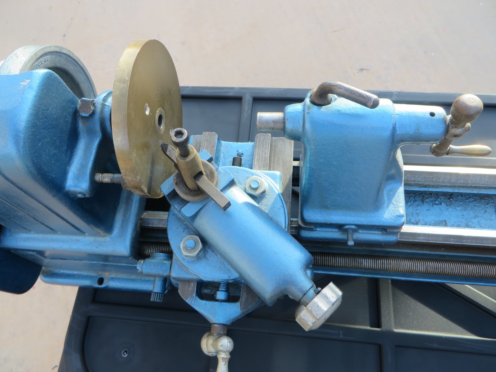 Vintage Craftsman Mini Lathe 1930s Blue