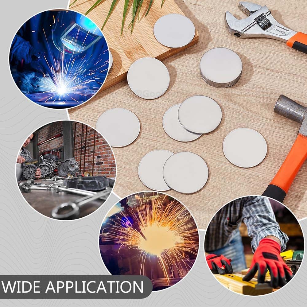 Stainless Steel Discs Round Circles Laser Cut Circle Sheet Plate Blanks Metal