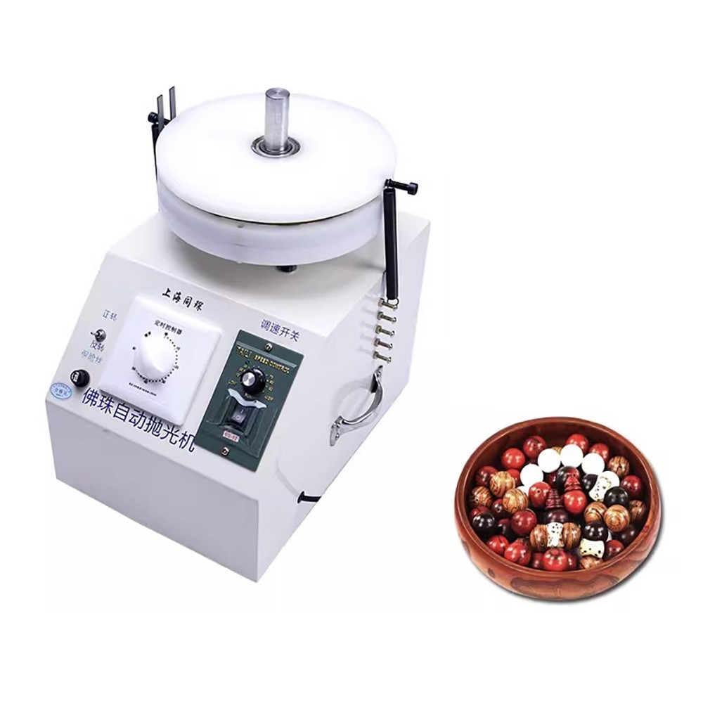 Automatic Electric Bead Polishing Machine – AC 220V Round Wood Bead Sander & Gri